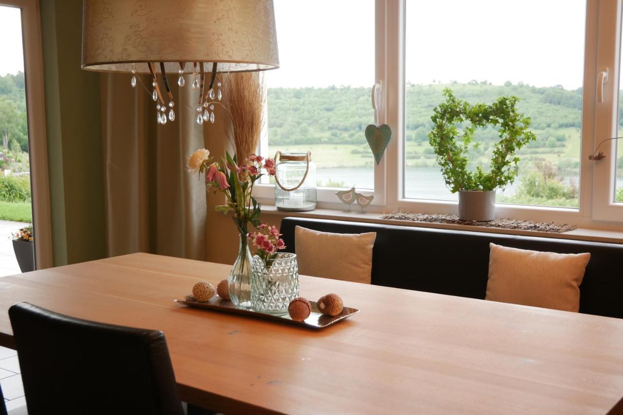 Eifelglueck Appartement Schalkenmehren Buitenkant foto